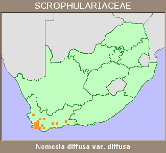 Distribution map