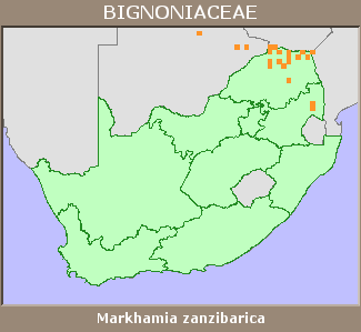 Distribution map