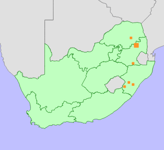 Distribution map