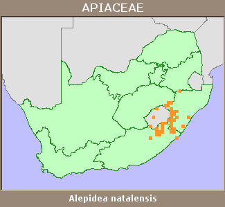 Distribution map