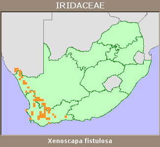 Distribution map
