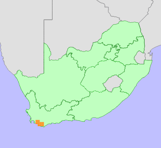 Distribution map