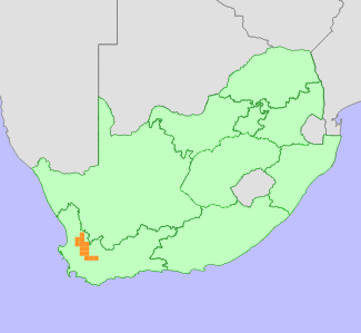 Distribution map