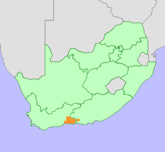 Distribution map