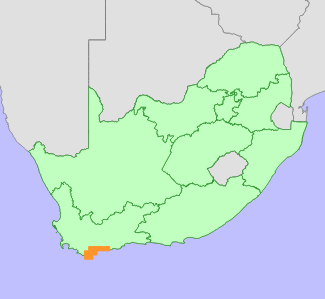 Distribution map