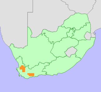 Distribution map