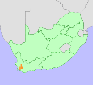 Distribution map