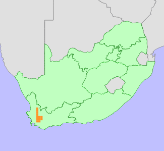 Distribution map