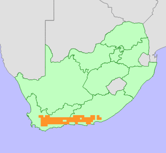 Distribution map