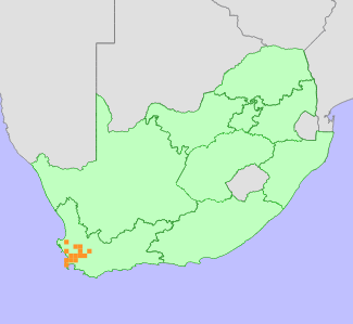 Distribution map