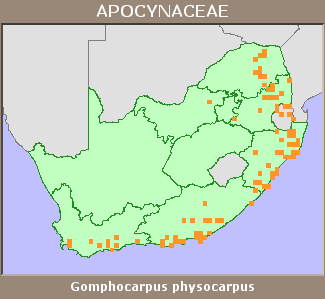 Distribution map