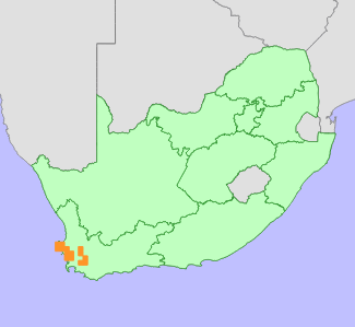 Distribution map