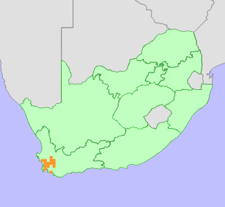 Distribution map