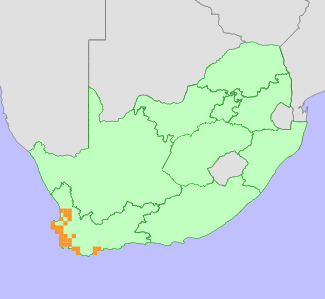 Distribution map