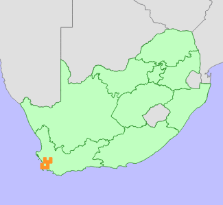 Distribution map