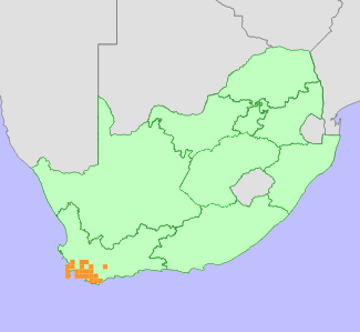 Distribution map