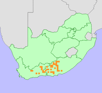 Distribution map