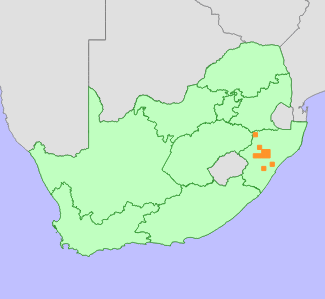 Distribution map