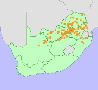 Distribution map