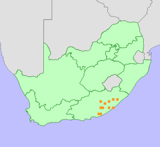 Distribution map