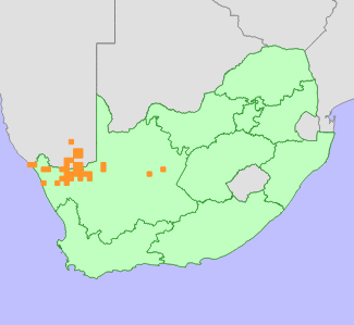 Distribution map