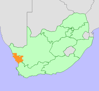 Distribution map