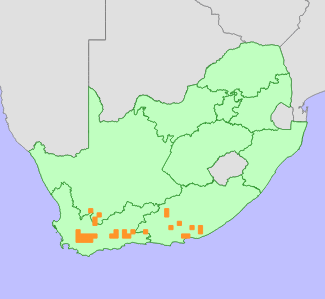 Distribution map