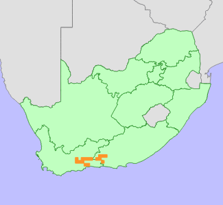 Distribution map