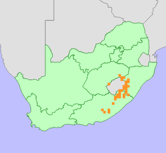 Distribution map