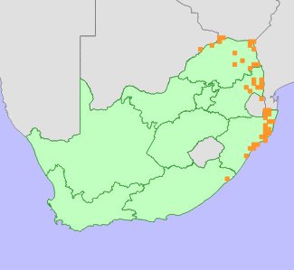 Distribution map