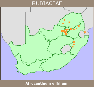 Distribution map