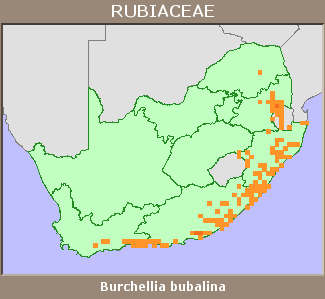 Distribution map