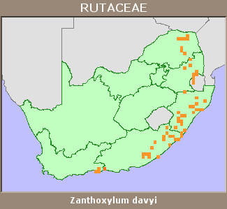 Distribution map