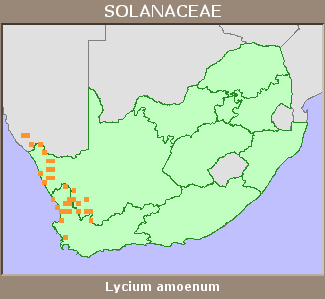 Distribution map