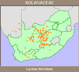 Distribution map