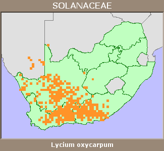 Distribution map