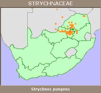 Distribution map