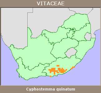 Distribution map