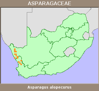Distribution map