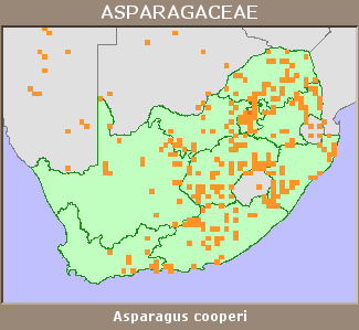 Distribution map