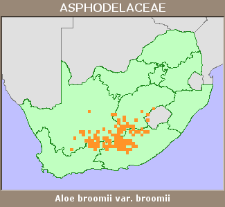 Distribution map