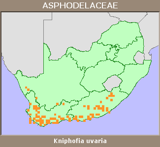 Distribution map