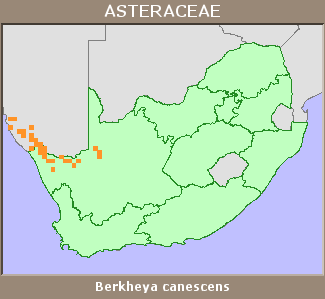 Distribution map