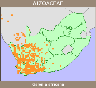 Distribution map