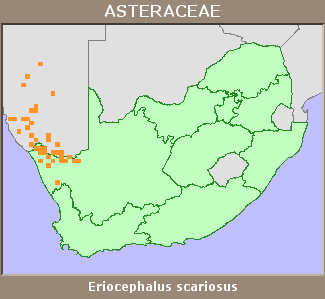 Distribution map