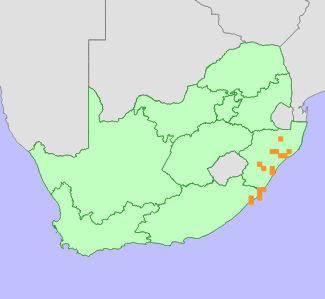 Distribution map