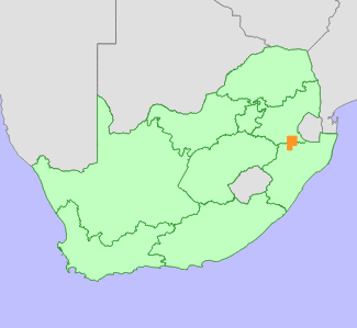 Distribution map