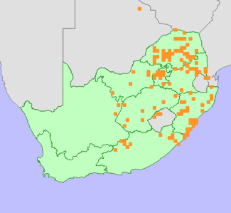 Distribution map