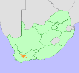 Distribution map