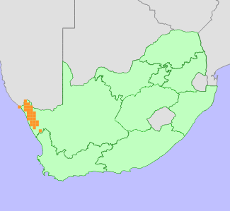 Distribution map